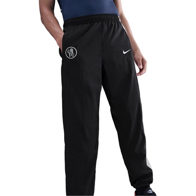Nike Мъжки анцуг Nike Chelsea T90 Tracksuit Bottoms Mens - Black/Silver