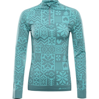 ALPINE PRO Дамско функционално бельо - тениска ALPINE PRO SEAMA teal ALPINE PRO | Zelen | ЖЕНИ | M/L