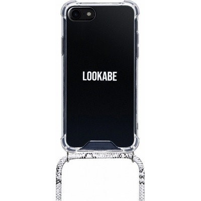 Lookabe Necklace Snake Edition iPhone Xr silver snake