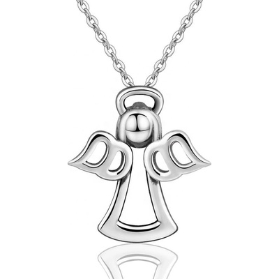 Olivie Strieborný náhrdelník anjel 4893