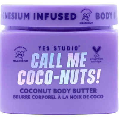 Yes Studio Call Me Coco-Nuts šlehané tělové máslo 400 g