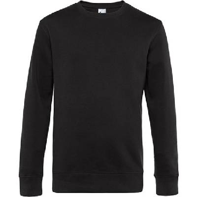 B&C Unisex mikina WU01K Black Pure