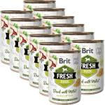 Brit Консерва Brit Fresh Duck with Millet 12 x 400 г