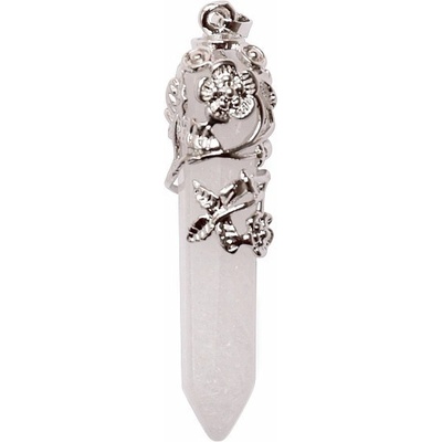 Nefertitis Křišťál krystal přívěsek s květinami NF28399