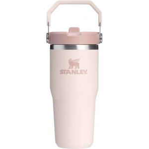 STANLEY Светлорозов термос от неръждаема стомана 410 ml IceFlow Flip Straw 2.0 Tumbler Rose Quartz - Stanley (100000116243)