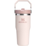 STANLEY Светлорозов термос от неръждаема стомана 410 ml IceFlow Flip Straw 2.0 Tumbler Rose Quartz - Stanley (100000116243)
