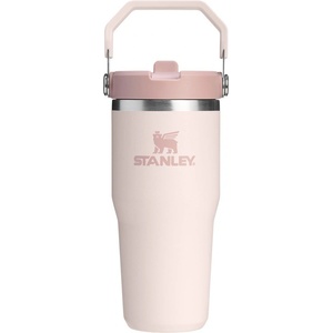 STANLEY Светлорозов термос от неръждаема стомана 410 ml IceFlow Flip Straw 2.0 Tumbler Rose Quartz - Stanley (100000116243)