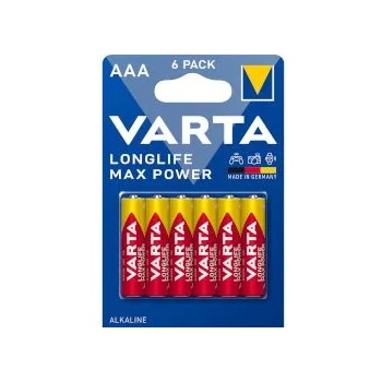 Image 1 of VARTA Батерии алкални Longlife Max Power AAA 6 броя