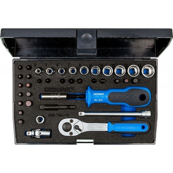 GEDORE Sada nástrčné kľúče 1/4" D20TMU-10 40 ks.