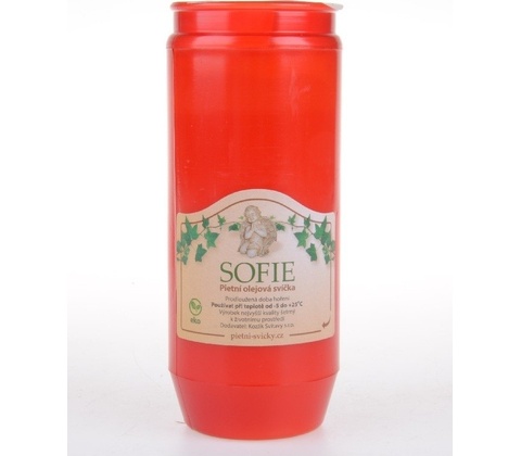 Bolsius Sofie červená 240 g