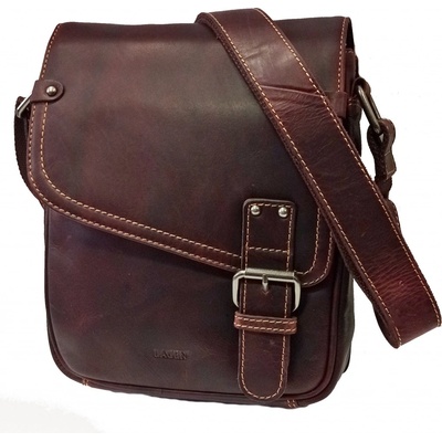Lagen pánská kožená Crossbody taška BLC/21-1647 hnědá