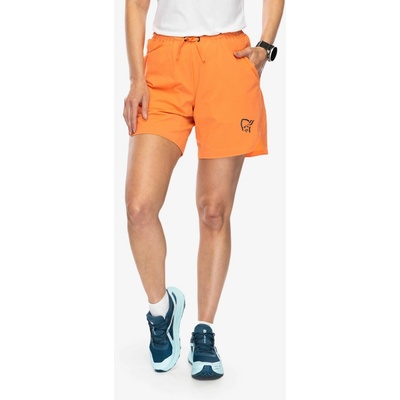 Norrona Senja Flex1 8 shorts bežecké kraťasy dámske flamingo