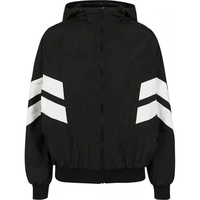 Urban classics Анорак Urban classics Crinkle Batwing Xxl parka - Black (Black / White)