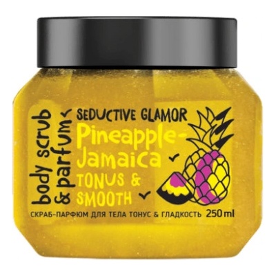 Bisou Bio MonoLove Ananás-Jamaica tonizujúci telový peeling 250 ml