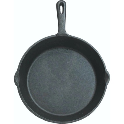 KitchenCraft Litinová pánev na grilování 24 cm
