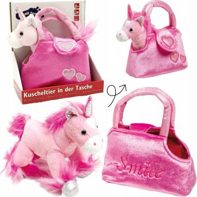 jednorožec Small Foot odstíny růžové 20 cm