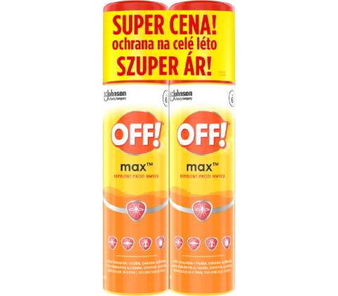 Off! Max repelent 2 x 100 ml
