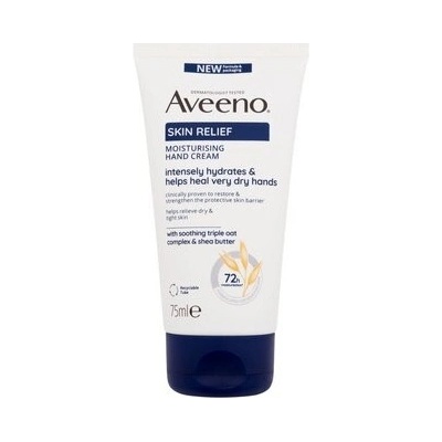 Aveeno Skin Relief Hand Cream hydratačný krém na ruky 75 ml