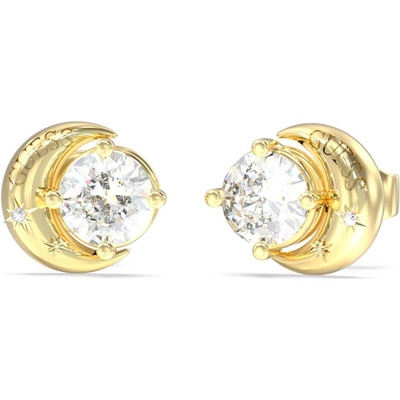 Guess Hravé pozlátené náušnice Aurora JUBE06233JWYGT/U