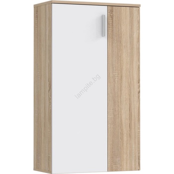 FORTE Обувен шкаф eton дъб сонома/бял (fr0023)