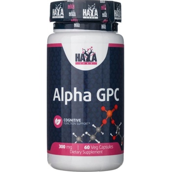 Haya Labs Alpha GPC 300 mg 60 kapsúl