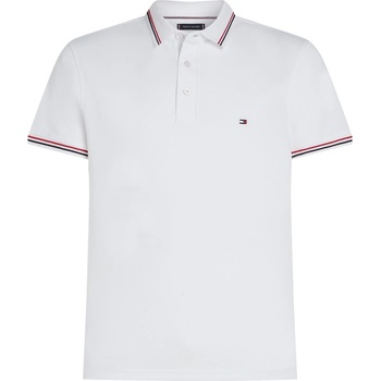 Tommy Hilfiger TIPPED SLIM FIT POLO - White YBR