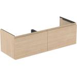 Ideal Standard Finesse - Шкафче за умивалник, 120x44x37 см, 2 чекмеджета, бял дъб E3389US (E3389US)