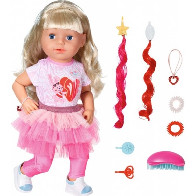 BABY born Starší sestřička Play & Style, blondýnka, 43 cm – Zbozi.Blesk.cz