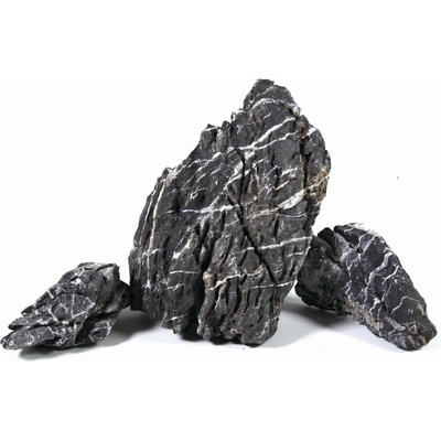 Aquadeco Seiryu stone Black M 2,3-2,7 kg