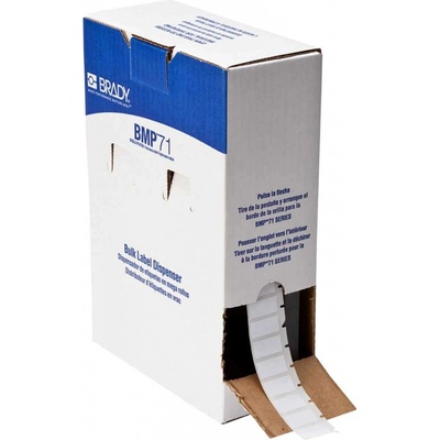 Brady BM-17-423 / 173445, Bulk Polyester Labels, 25.40 mm x 12.70 mm