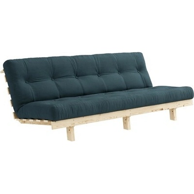 Karup sofa LEAN natural přírodní + futon petrol blue 757