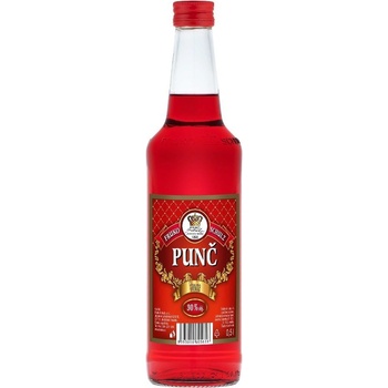 Punč červený Fruko 30% 0,5 l (holá láhev)