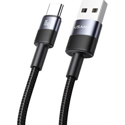 Usams SJ718USB01 SY SERIES USB – Type-C 120cm černý