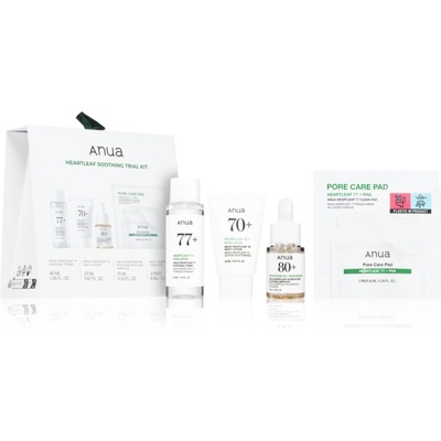 Anua Heartleaf Soothing Trial Kit подаръчен комплект за успокояване на кожата