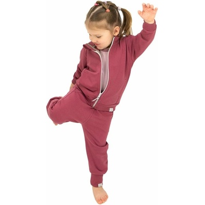 Esito mikina na zip EasyFit Magenta růžová