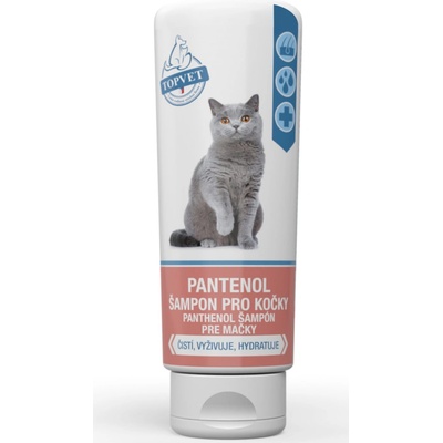 Topvet Pantenol šampon pro kočky 100 ml