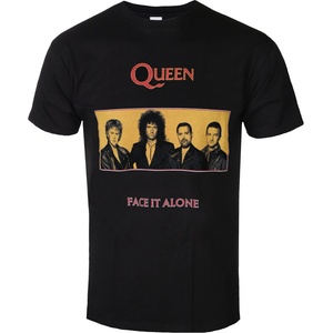 ROCK OFF Мъжка тениска Queen - Face It Alone Panel - ROCK OFF - QUTS89MB