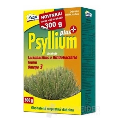 asp Psyllium PLUS rozpustná vláknina s laktobacilmi a bifidobaktériami 300 g