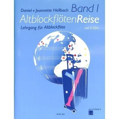 Altblockflötenreise 1 skladby pre altovú flautu