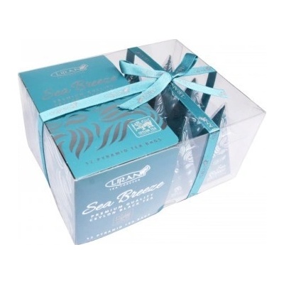 LIRAN Pyramídová kolekcia čiernych čajov SEA BREEZ 12 x 2 g