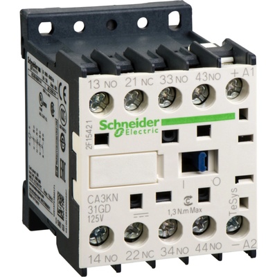 SCHNEIDER ELECTRIC SCHNEIDER Stykač CA3KN31GD 125VDC CA3KN31GD