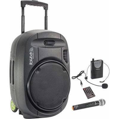 Ibiza Sound PORT15UHF MKII Ibiza bateriová reprosoustava
