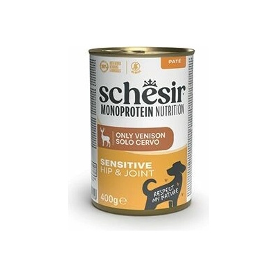 Schesir Dog Monopr. Hip&Joint Zvěřina paté 400 g