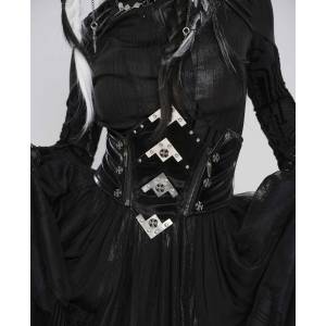 Devil fashion дамски корсетен колан DEVIL FASHION - Punk - черен - AS278