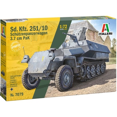 Italeri Sd.Kfz.w/3.7cm PaK Gun 251:10 1:72