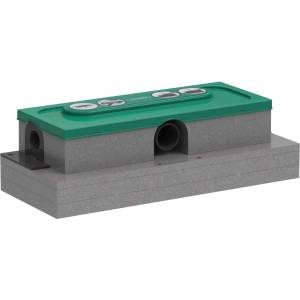 Hansgrohe uBox universal - Базов комплект за плосък монтаж на линеен сифон 01000180 (01000180)