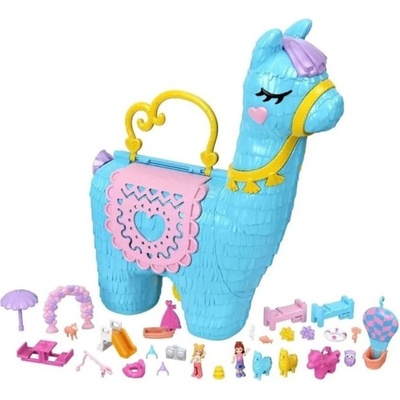 Mattel Polly Pocket Kabelka Lama Pyžamová Party