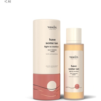 Resibo přírodní samoopalovací tonikum Have Some Tan light to medium 100 ml – Zboží Dáma