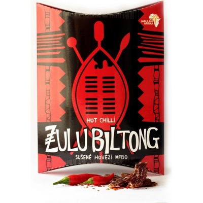 Zulu Biltong Chilli Hot Hovězí 50 g