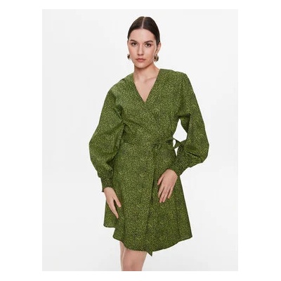 Gestuz Ежедневна рокля Calliope 10906954 Зелен Regular Fit (Calliope 10906954)